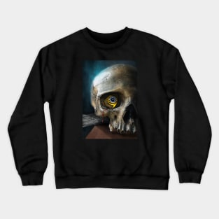 Butterfly Skull Crewneck Sweatshirt